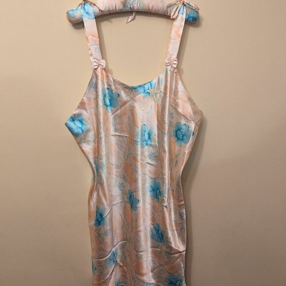 VINTAGE 1990s Contessa Di Roma nightgown and robe set - size XL - Picture 7 of 16